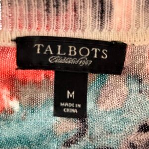 Talbots Multicolor Knit Sweater